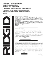 Предварительный просмотр 36 страницы RIDGID R2501 Operator'S Manual