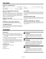 Предварительный просмотр 8 страницы RIDGID R3030 Operator'S Manual