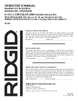 Предварительный просмотр 44 страницы RIDGID R3204 Operator'S Manual