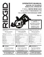 RIDGID R32104 Operator'S Manual предпросмотр