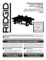 RIDGID R4021 Operator'S Manual предпросмотр