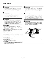 Предварительный просмотр 16 страницы RIDGID R4021 Operator'S Manual