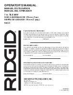 Предварительный просмотр 84 страницы RIDGID R4031 Operator'S Manual