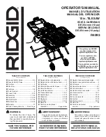 RIDGID R4093 Operator'S Manual предпросмотр