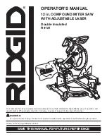 Предварительный просмотр 1 страницы RIDGID R4121 Operator'S Manual