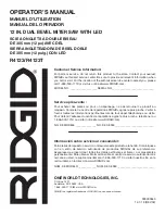 Предварительный просмотр 104 страницы RIDGID R4123 Operator'S Manual