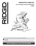 RIDGID R4251 Operator'S Manual предпросмотр