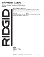 Предварительный просмотр 36 страницы RIDGID R4251 Operator'S Manual