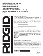 Предварительный просмотр 64 страницы RIDGID R4331 Operator'S Manual