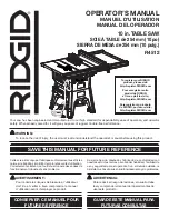 RIDGID R4512 Operator'S Manual предпросмотр