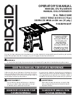 RIDGID R4520 Operator'S Manual предпросмотр