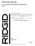 Предварительный просмотр 42 страницы RIDGID R4550 Operator'S Manual