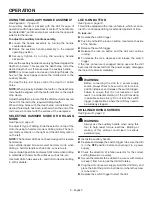 Предварительный просмотр 8 страницы RIDGID R5013 Operator'S Manual