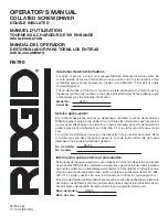 Предварительный просмотр 36 страницы RIDGID R6790 Operator'S Manual