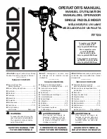 RIDGID R7135 Operator'S Manual preview