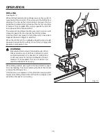 Preview for 16 page of RIDGID R82001 Operator'S Manual