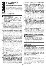 Preview for 3 page of RIDGID R82048 Operator'S Manual