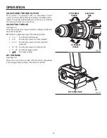 Предварительный просмотр 14 страницы RIDGID R830153 Operator'S Manual