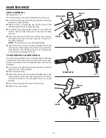 Предварительный просмотр 16 страницы RIDGID R840011 Operator'S Manual