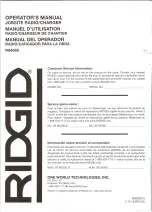 Предварительный просмотр 44 страницы RIDGID R84085 Operator'S Manual