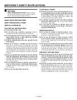 Preview for 2 page of RIDGID R84088 Operator'S Manual