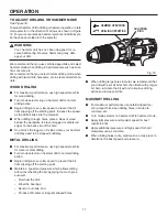 Предварительный просмотр 17 страницы RIDGID R841150 Operator'S Manual