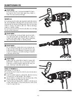 Предварительный просмотр 18 страницы RIDGID R841150 Operator'S Manual