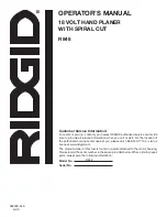 Предварительный просмотр 22 страницы RIDGID R848 Operator'S Manual