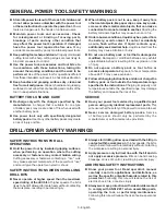 Preview for 3 page of RIDGID R8600521 Operator'S Manual