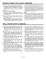 Preview for 4 page of RIDGID R860071B Operator'S Manual