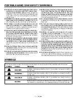 Предварительный просмотр 4 страницы RIDGID R8604 Operator'S Manual