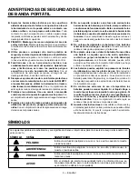 Предварительный просмотр 16 страницы RIDGID R8604 Operator'S Manual