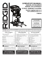 RIDGID R86044B Operator'S Manual preview