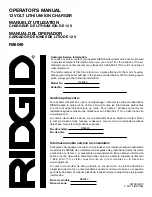 Предварительный просмотр 24 страницы RIDGID R86049 Operator'S Manual