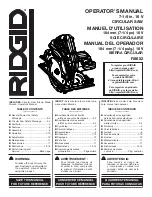 Предварительный просмотр 77 страницы RIDGID R8611503 Operator'S Manual