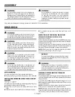 Preview for 6 page of RIDGID R862312 Operator'S Manual