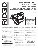 RIDGID R86712 Operator'S Manual preview