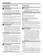 Предварительный просмотр 15 страницы RIDGID R8694221 Operator'S Manual