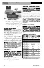 Предварительный просмотр 34 страницы RIDGID RB-1825 Operator'S Manual