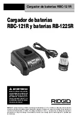 Предварительный просмотр 23 страницы RIDGID RBC-121R Manual