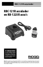 Предварительный просмотр 43 страницы RIDGID RBC-121R Manual