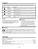 Preview for 10 page of RIDGID RD80701 Operator'S Manual