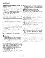 Предварительный просмотр 13 страницы RIDGID RD80701 Operator'S Manual