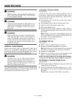 Preview for 16 page of RIDGID RD80701 Operator'S Manual