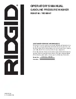 Предварительный просмотр 26 страницы RIDGID RD80746 Operator'S Manual