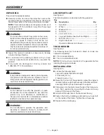 Preview for 17 page of RIDGID RD903612 Series Operator'S Manual