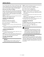 Preview for 20 page of RIDGID RD903612 Series Operator'S Manual