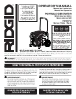 RIDGID RD905712 Series Operator'S Manual preview