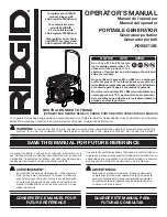 Предварительный просмотр 1 страницы RIDGID RD905712B Operator'S Manual