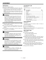 Предварительный просмотр 17 страницы RIDGID RD905712B Operator'S Manual